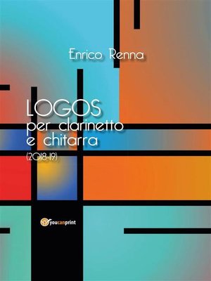cover image of LOGOS per clarinetto e chitarra